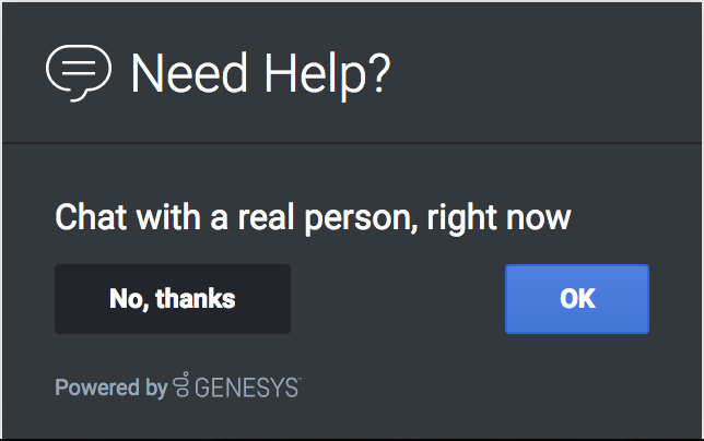 WebChat uses the Toaster plugin to show an invitation to customers