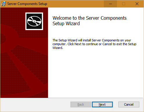 Welcome Screen