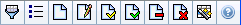Calendar items toolbar